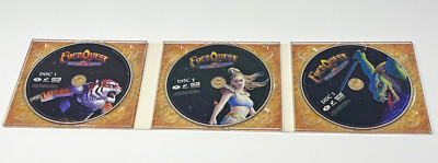 Everquest: Shadows Of Luclin PC Video Game 3 Disc Set With Key Code WIN 98/00/XP