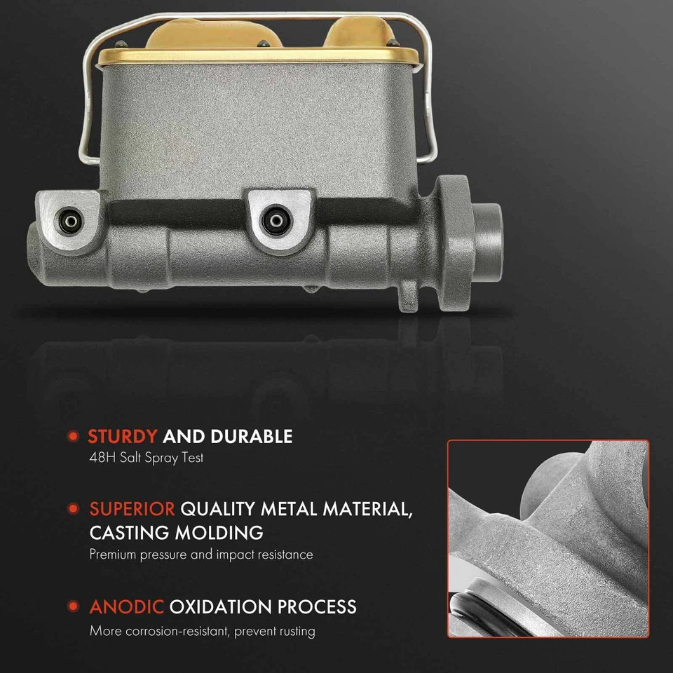 Cilindro maestro de freno con depósito para Jeep Cherokee Buick Cadillac Oldsmobile Foto 2 de 4