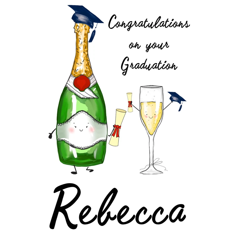 Graduation Personalised Wrapping Paper – Name & Occasion | Scroll & Cap Design - Image 2 of 4