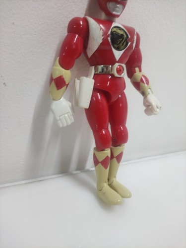Red Ranger Power Rangers Personaggio Rosso Bandai Saban 20 Cm 1993 Vintage - Bild 7 von 13