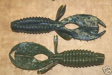 4" Yo Mama Color 1099 Bass Plastic Creature Bait 50 count bag Bulk Worms Trailer