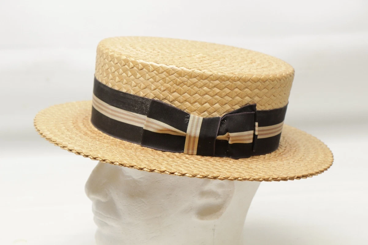 Boater hat best sale mens
