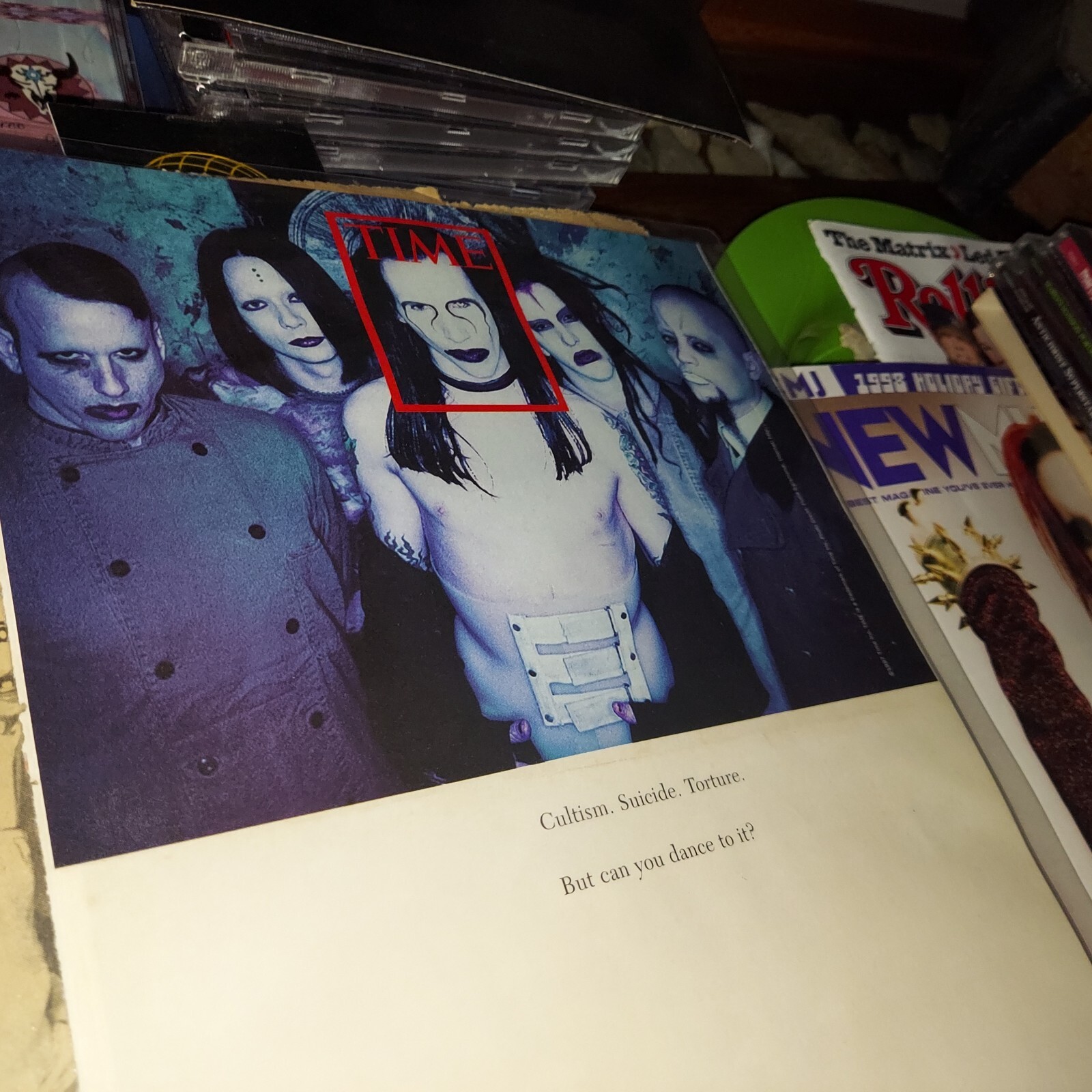 MARILYN MANSON Lifetime Collection Promos CDs Stickers Magazines Brian Werner FS