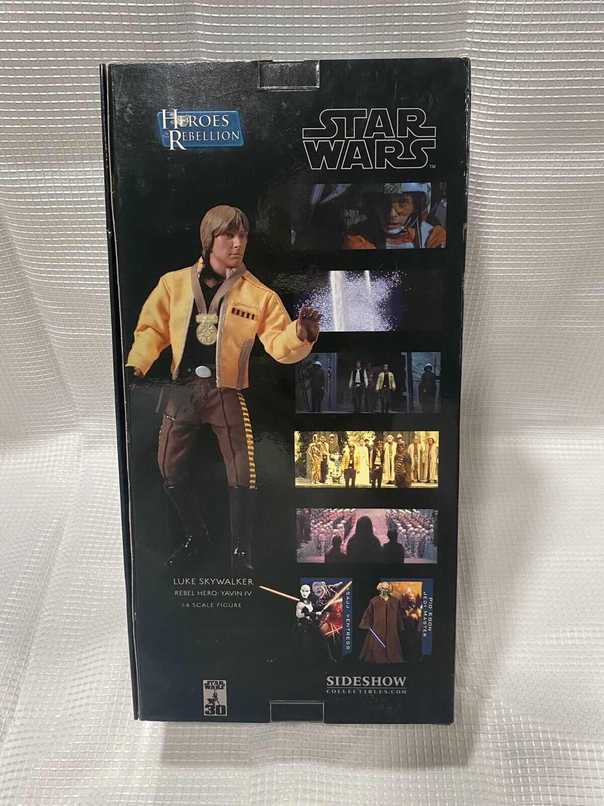 Star Wars Sideshow 1/6 Yavin IV Luke Skywalker Rebel Hero Exclusive 