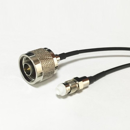 N male plug to FME Female jack RF jumper cable RG174 20cm 8inch for WIFI router - Picture 3 of 6