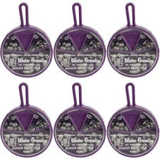 (6) Packs Water Gremlin Egg Sinkers Selector #17EG 55 Pieces Per Pack Brand New