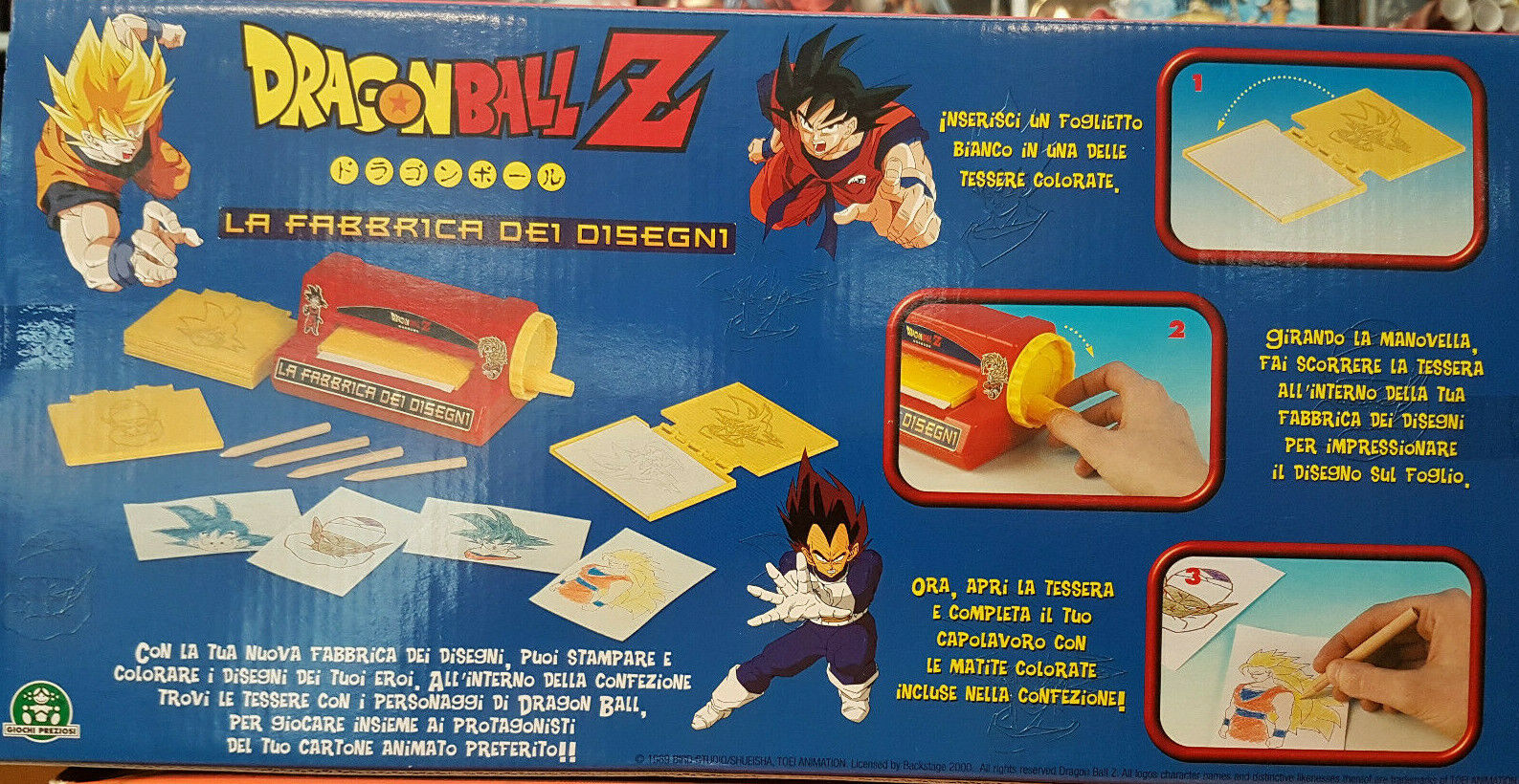 Dragon Ball Z La Fabbrica Dei Disegni Stampa A Colori I Tuoi Disegni Gp Ebay