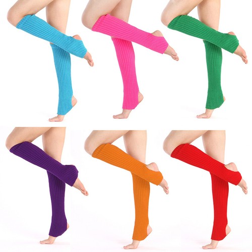 Yoga Strickstrumpf Beinwärmer Frau Oberschenkel Corchet Socken #N - Bild 4 von 25
