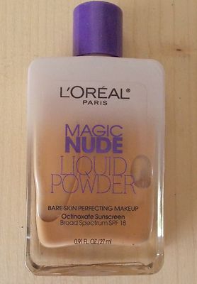  L'OREAL MAGIC NUDE LIQUID POWDER 324 BUFF BEIGE BARE SKIN MAKEUP SPF 18  