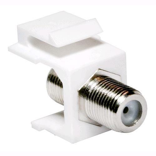 Logilink Adattatore Keystone BNC 75 Ohm F/F Bianco