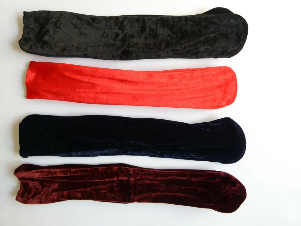 HAARBAND MIT DRAHT NEU SAMTBAND DRAHTBAND STIRNBAND KOPFSCHMUCK MULTI FUNKTION - Bild 3 von 4