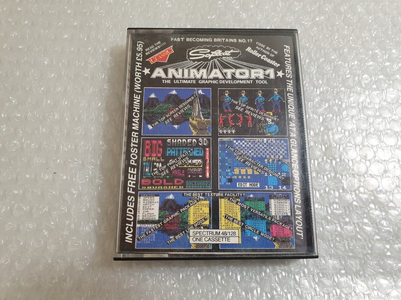 Animator 1 - Softcat Micros - Sinclair ZX Spectrum🟧
