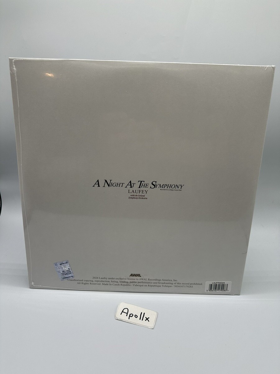 IN HAND Laufey A Night At The Symphony RSD 2024 Limited Edition VINYL 2LP SEALED IN HAND Laufey A Night At The Symphony RSD 2024 Limited Edition VINYL 2LP SEALED