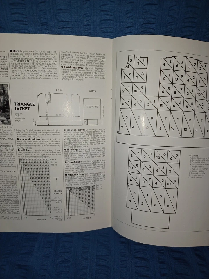 Impressions Knitting Knit Crochet Pattern Booklet 827 Brunswick - Image 3 of 3