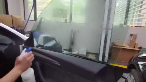 PreCut Film Front Two Door Windows Any Tint Shade % For Tesla Model Y 2020-2024 - Video 1 of 1