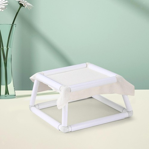 Embroidery Frame Lap Stand Double Layer Tool Needlework Cross Stitch Rack M - Picture 8 of 33