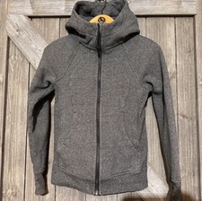 Lululemon Scuba Full Zip Hoodie Gray Women  s Size 2 Jacket