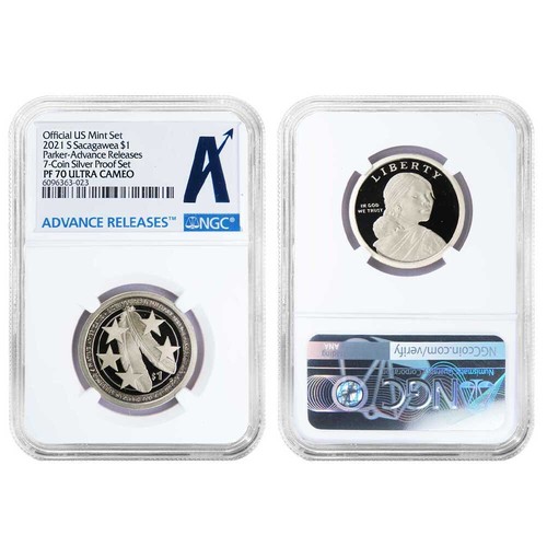 2021-S US Silver Proof Set NGC PF70UC Advance Releases - Picture 2 of 8