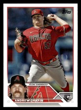 2023 Topps Update Andrew Chafin #US62 Arizona Diamondbacks Baseball Card