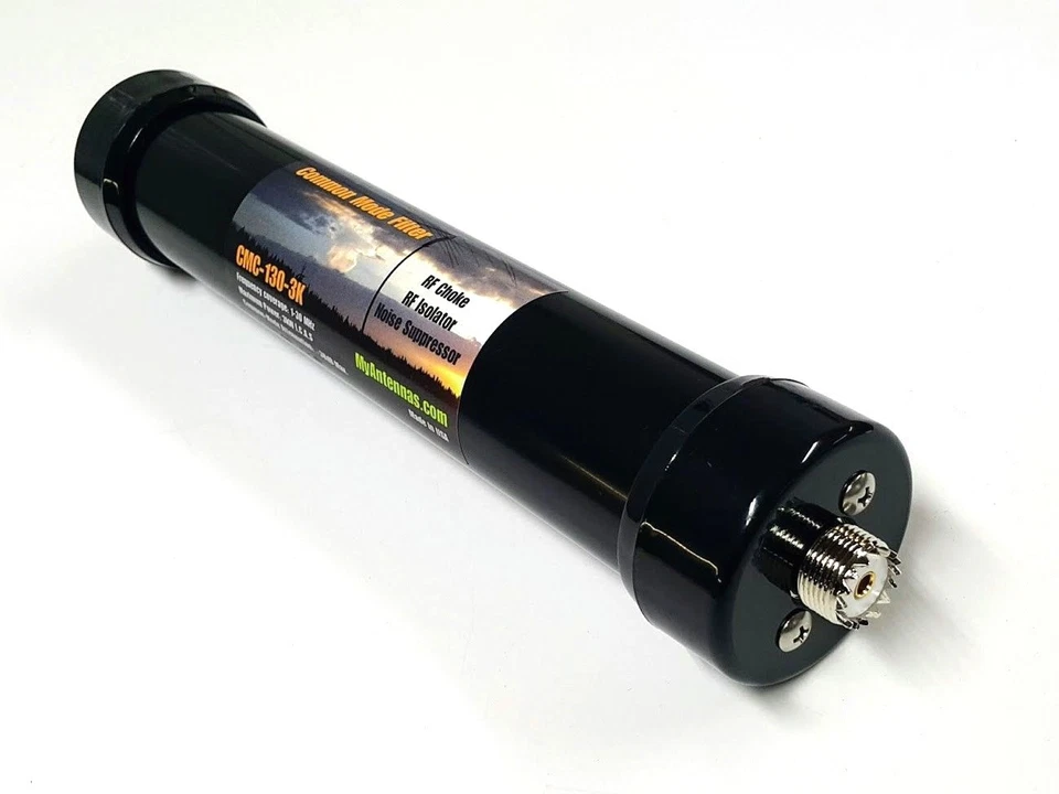 HF antenna Line Isolator 1-30 MHz/ Rated @3kW / stops RFI / RF choke CMC-130-3K - Image 3 of 3