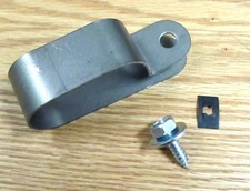1957 CHEVY HEATER HOSE RETAINER SUPPORT BRACKET with HARDWARE  ** USA MADE **