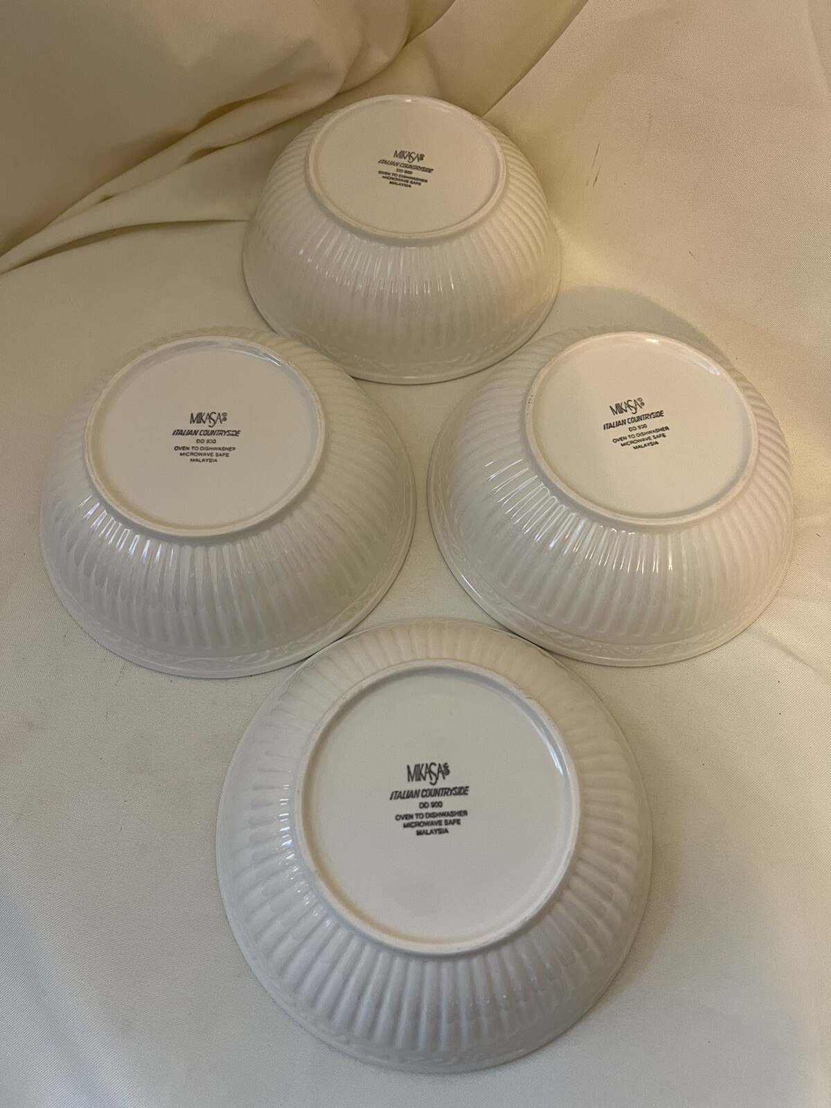 Mikasa Italian Countryside Cereal Bowls 7 1/4&rdquo; - Set Of 4 - NEW