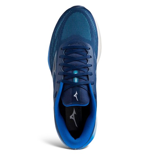 SCARPE MIZUNO WAVE ULTIMA 15 RUNNING UOMO CORSA SPORTIVA cat A3 j1gc241851 BLU - Foto 4 di 4