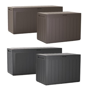 Cajas de Almacenaje Baúl Cofre de Jardín Plástico Resistente Interior