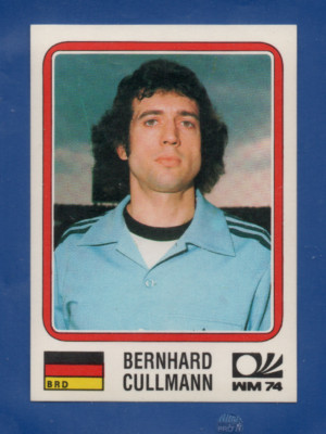 PANINI MUNCHEN 74 WC STORY #65 CULLMANN NEW MINT FOOTBALLERS STICKER FIGURE