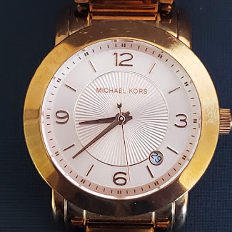 Michael Kors Rose Gold Watch MK3486 Michael Kors Women main image 2