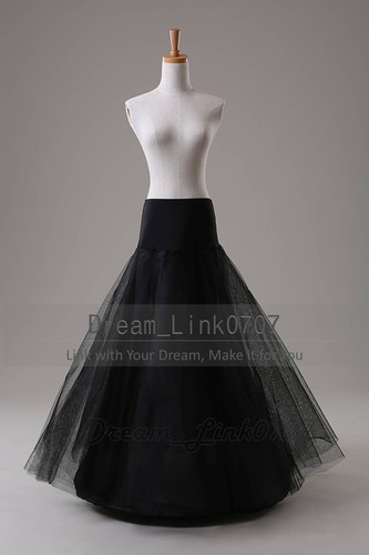 White/Black Bridal Petticoat Crinoline Underskirt Hoop/Hoopless/Mermaid/Fishtail - Picture 10 of 25