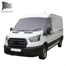 Ford Transit Tipper Mk9 Screen Wrap Frost Cover Deluxe (2019 On) Grey 420