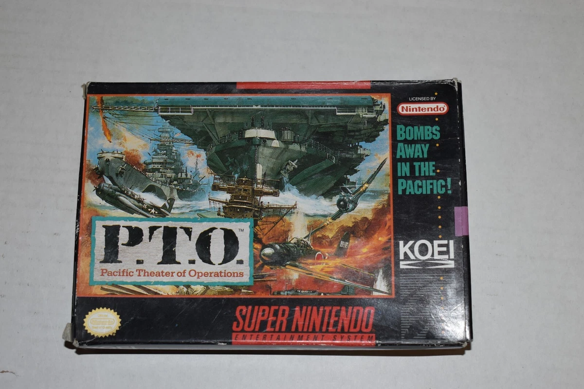 P.T.O.: Pacific Theater of Operations Video Games for sale | eBay