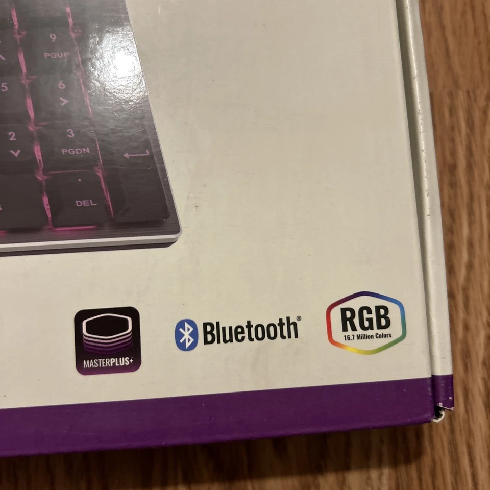 New Cooler Master SK653 Wireless Bluetooth Full Mechanical Gaming Keyboard Brown - Image 3 of 4