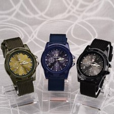Men Nylon Band Military Watch Army Reloj De Hombres Resistente Para Trabajar PRO
