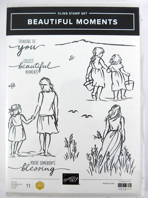 Stampin  Up! Stempelset ''Beautiful Moments'' NEU Sketch, Mädchen, Freunde, Mutter