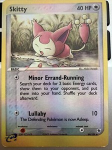 Skitty - Reverse Holo - EX Ruby & Sapphire - 44/109 - Near Mint - Pokemon