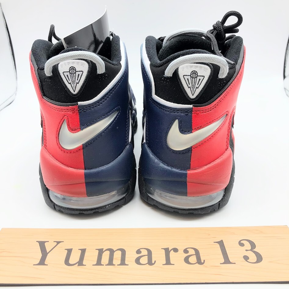 Nike Air More Uptempo '96 Black University Red DJ4400-001 Men's