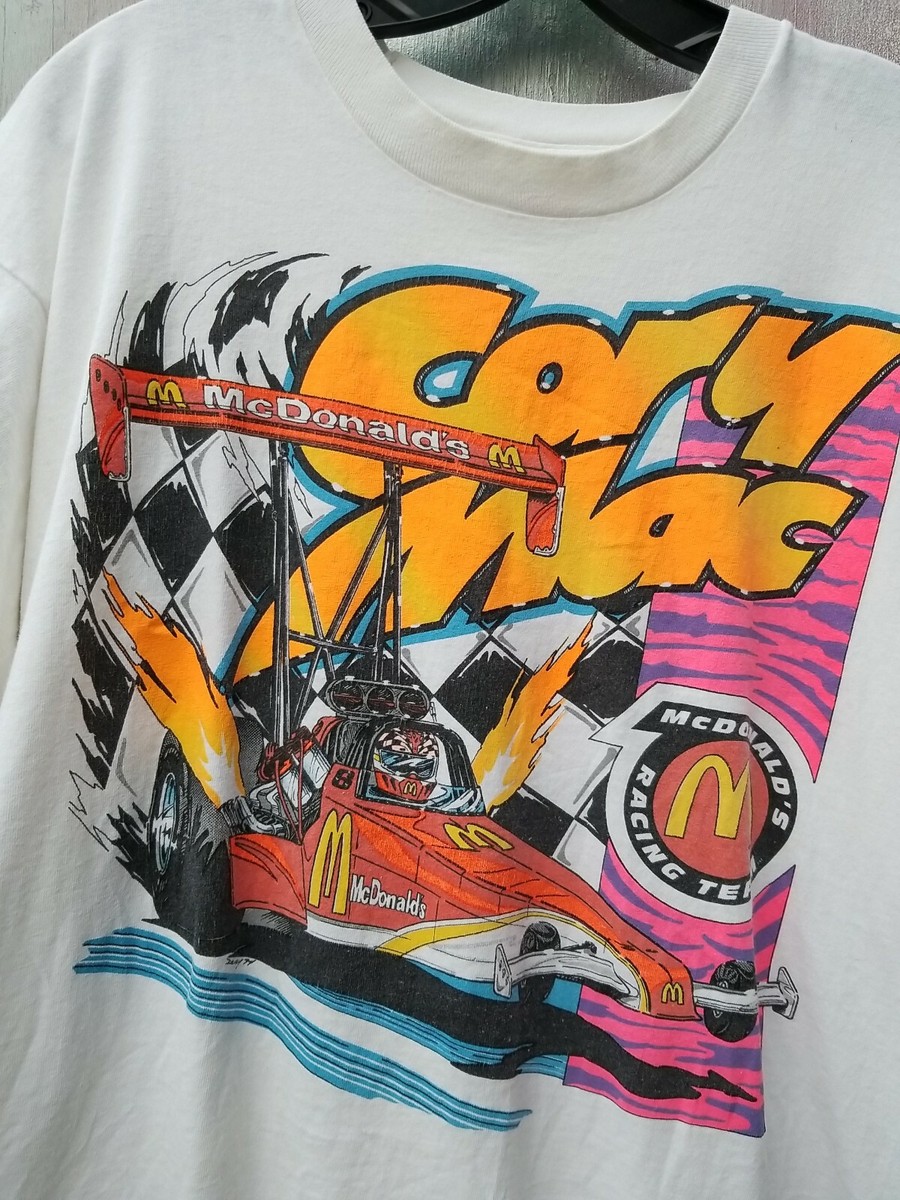 Vintage McDonalds Drag Racing Team Vintage xl T-Shirt | eBay