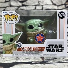 Funko POP Star Wars Mandalorian Grogu #474 Macys Thanksgiving Day Parade - NEW⚡️