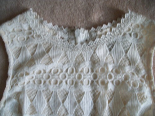 LULUS Women's Off White Ivory Cream Lace Short Dress Sz XS - Picture 6 of 11