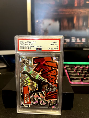 2022 Absolute Chris Olave KABOOM rc PSA 10