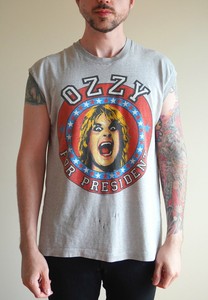 ozzy for president shirt