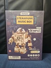 Rokr Steampunk Music Box - Orpheus Robot Kit - Brand New Sealed