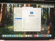 Apple MacBook Air 2020 A2179 13" i5 1.1 Ghz 8GB 512GB Gold Service Battery 957