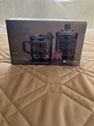 Blue Carnival Glass 3 Piece Set Sugar And Creamer