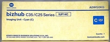 Genuine Konica Minolta IUP14C A0WG0KG Cyan Imaging Unit Bizhub C25/C35/C35P