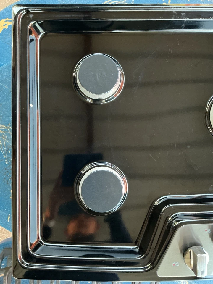 LG Cocina de Gas 5 Quemadores 36" LCG3611BD Quemadores Sellados Negro PROBADO Foto 4 de 4