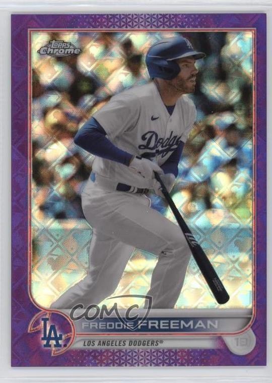 2022 Topps Chrome Logofractor Edition Purple Refractor /250 Freddie Freeman 0lq5