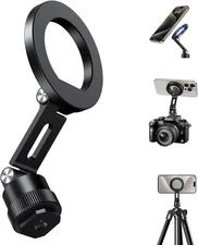 Elitehood Magnetic Phone Tripod Mount for Magsafe, Aluminum Iphone Tripod Mount
